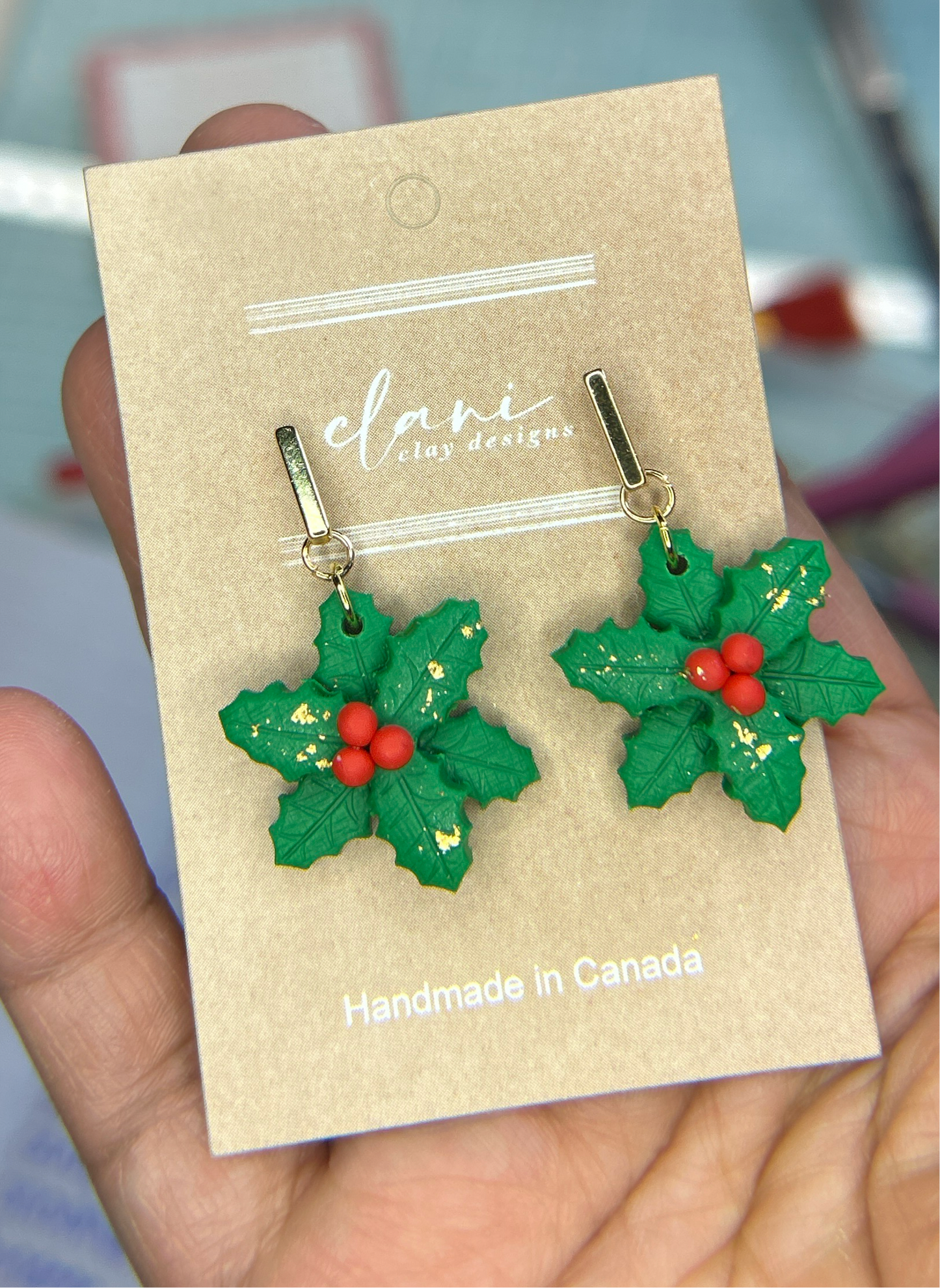 Holly Dangle Earrings