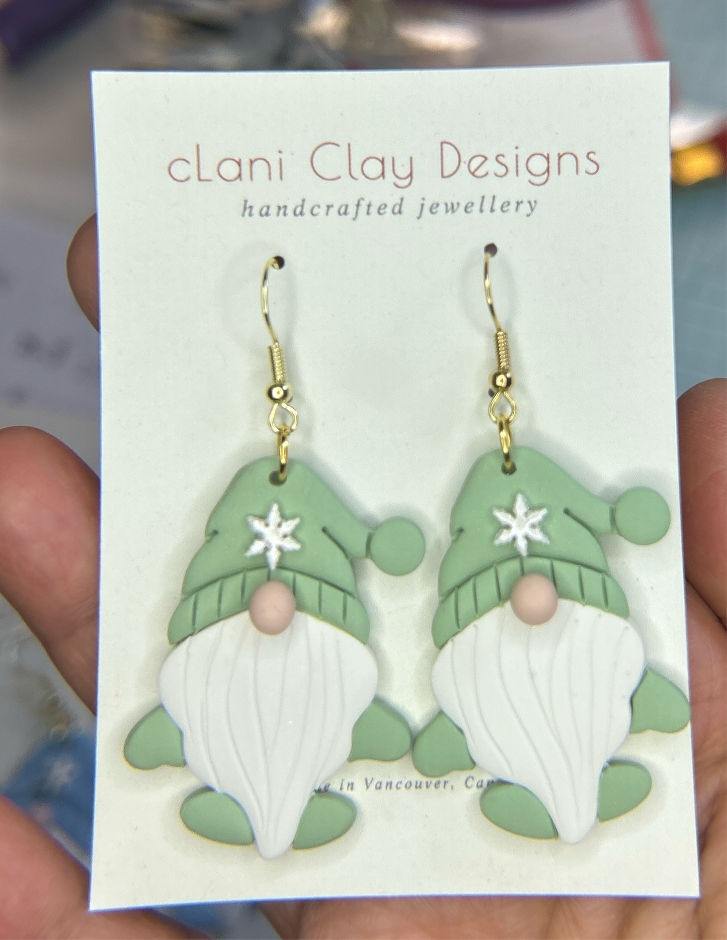 Gnome Dangle Earrings