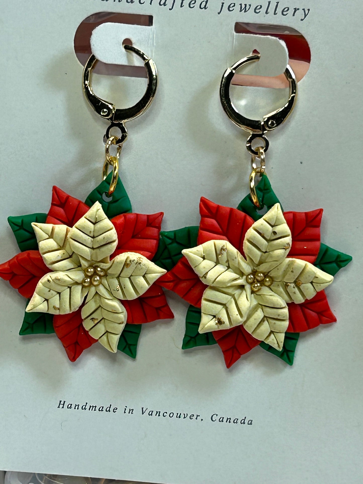 Poinsettia Dangle