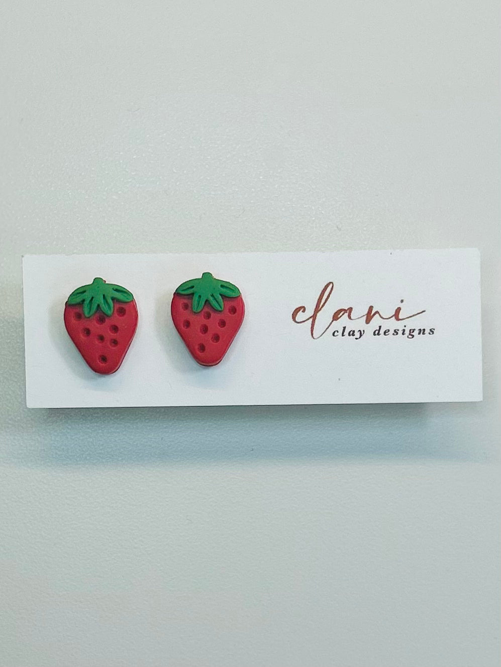 Summer Fruit Stud Earrings