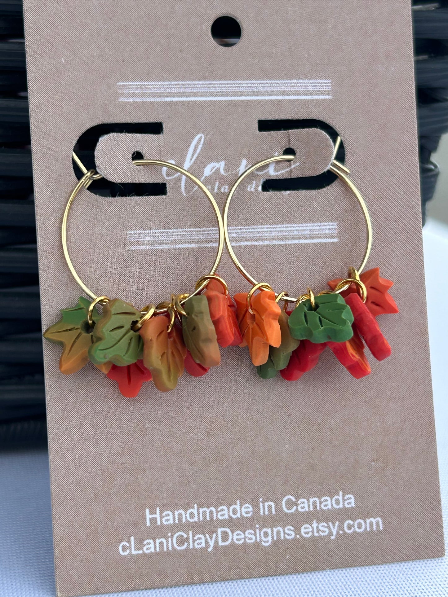 Fall leaves Hoops