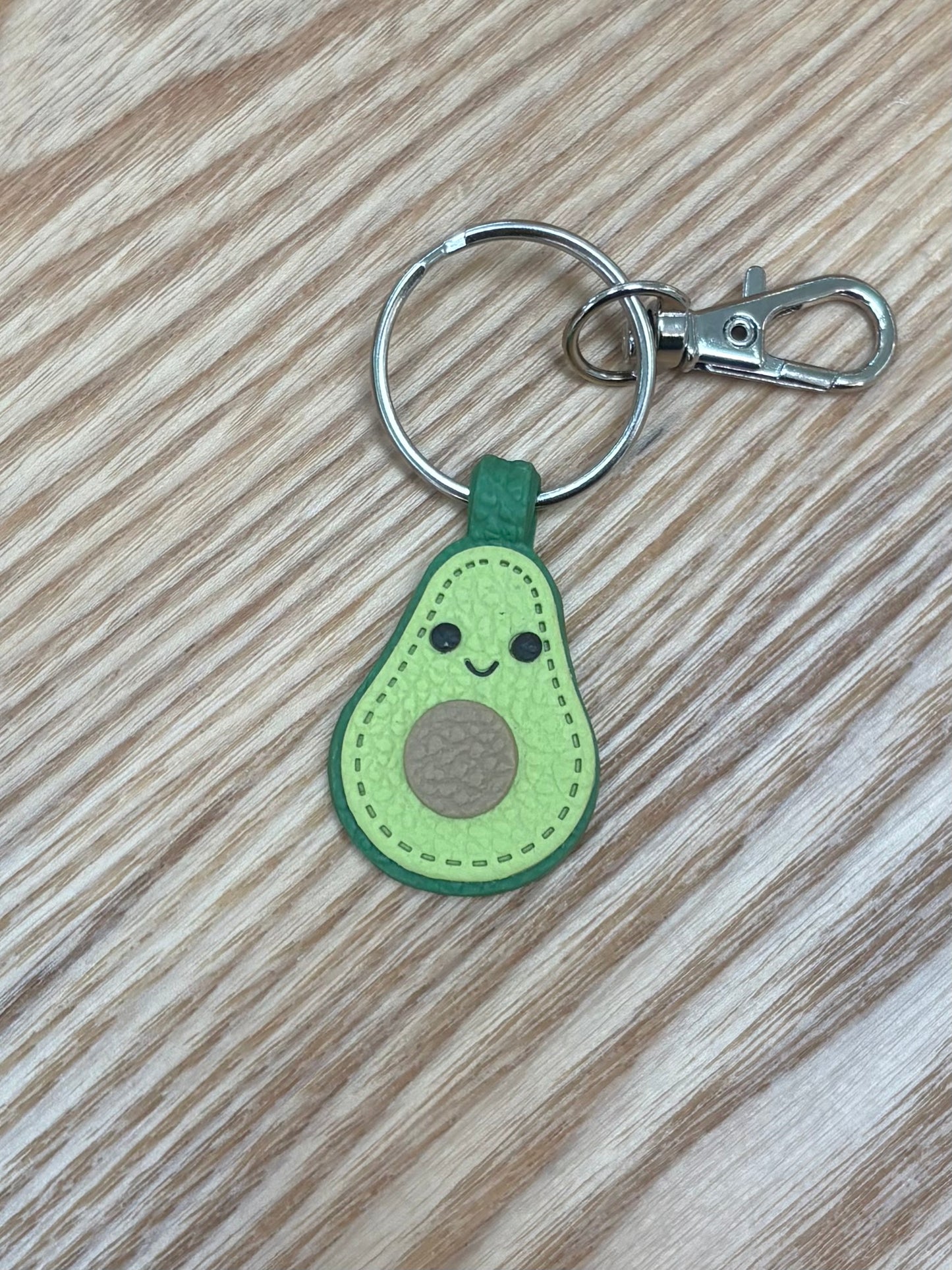 Avocado keychain