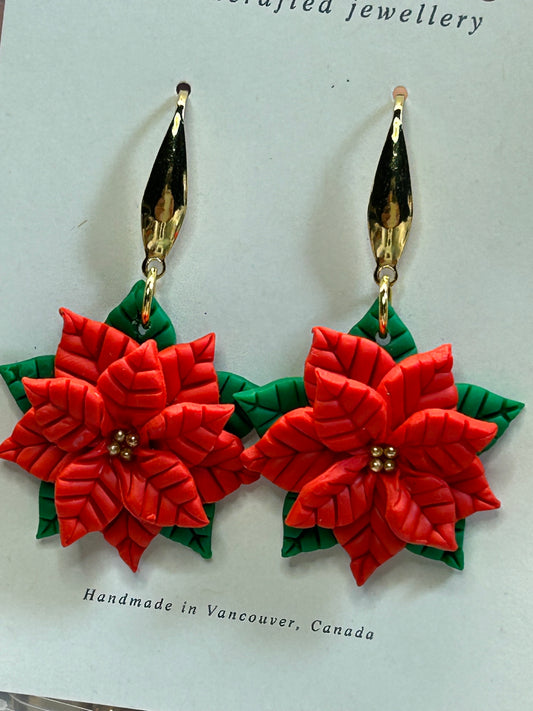 Poinsettia Dangle
