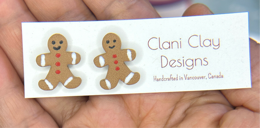 Gingerbread man Stud