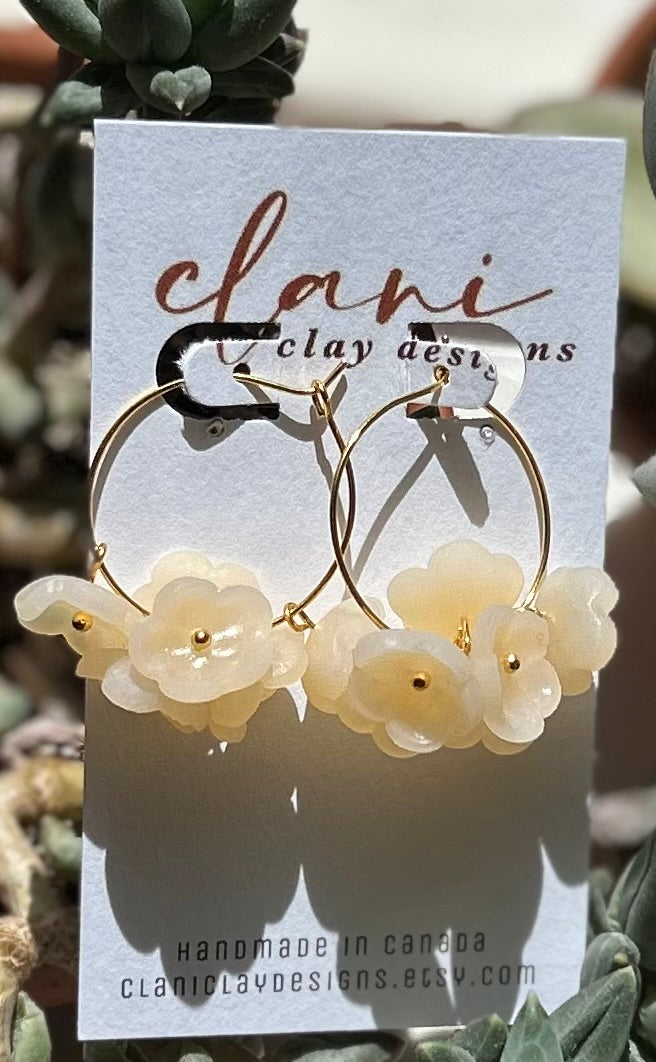 Cherry Blossoms on Hoops