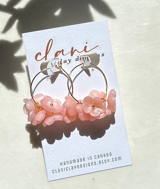 Cherry Blossoms on Hoops